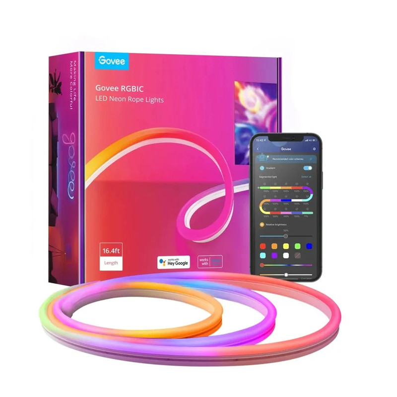 Govee Neon LED Strip Light - 5m - إضاءة